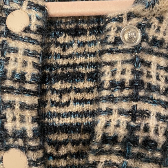 Mango Tweed Bomber Jacket - Picture 2 of 6